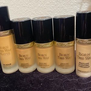 Too faced foundation and concealer bundle/lot